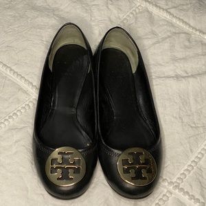 Tory Burch Reva Black Flat